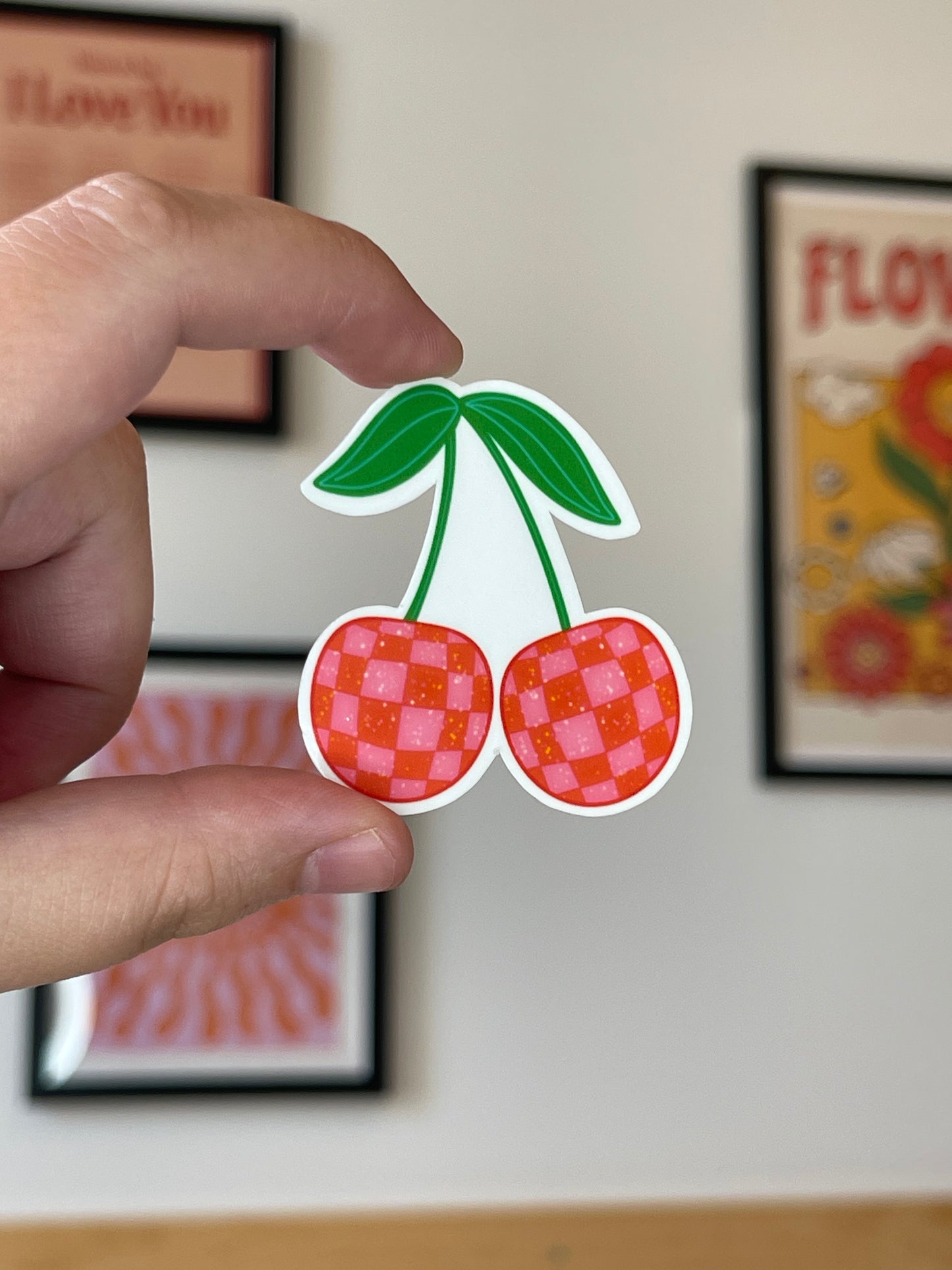 Disco Cherries Sticker