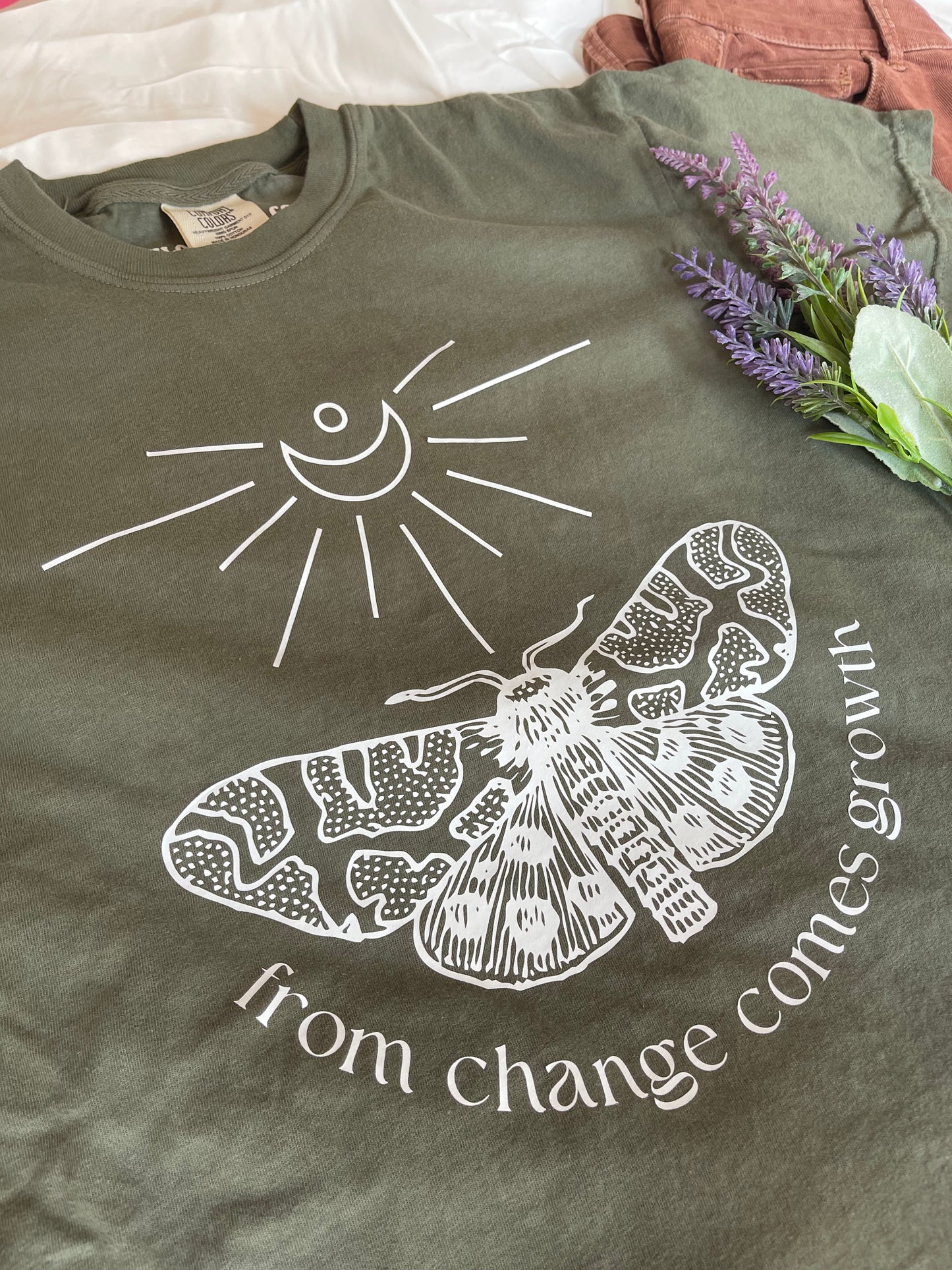 From Change Comes Growth Tee